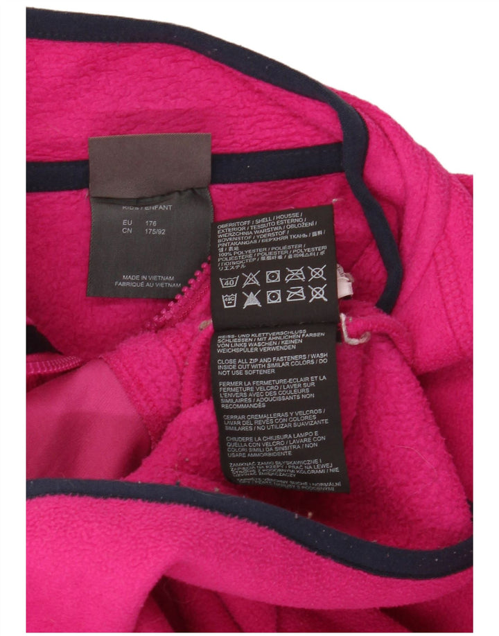 Giacca in Pile Bambina JACK WOLFSKIN 15-16 Anni Poliestere Rosa