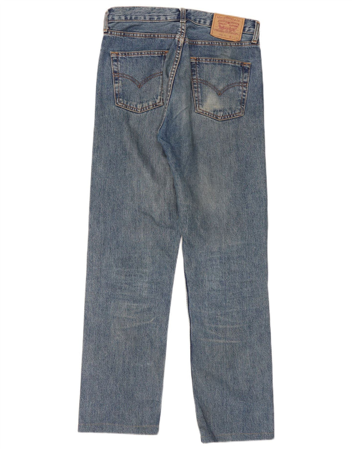 Jeans dritti Levi's 590 da donna W31 L32 in cotone blu