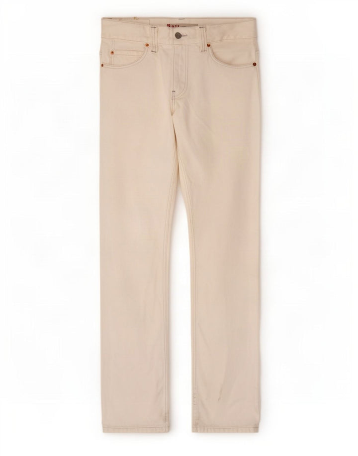 Jeans Levi's 511 Slim da donna W33 L34 cotone bianco