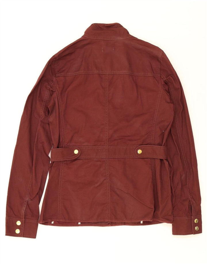 J. CREW Womens Utility Jacket UK 6 XS Brown Cotton Vintage J. Crew and Second-Hand J. Crew from Messina Hembry 