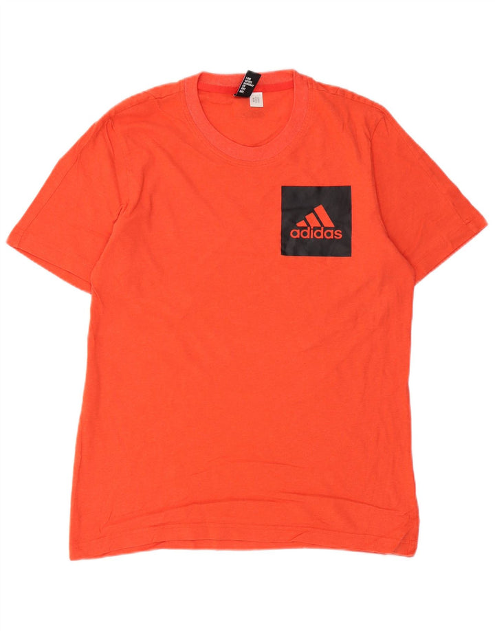 T-shirt grafica da uomo ADIDAS Top piccola arancione