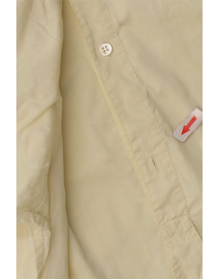 Maglia pullover a maniche corte da uomo Umberto Ginocchietti IT 52 Large gialla