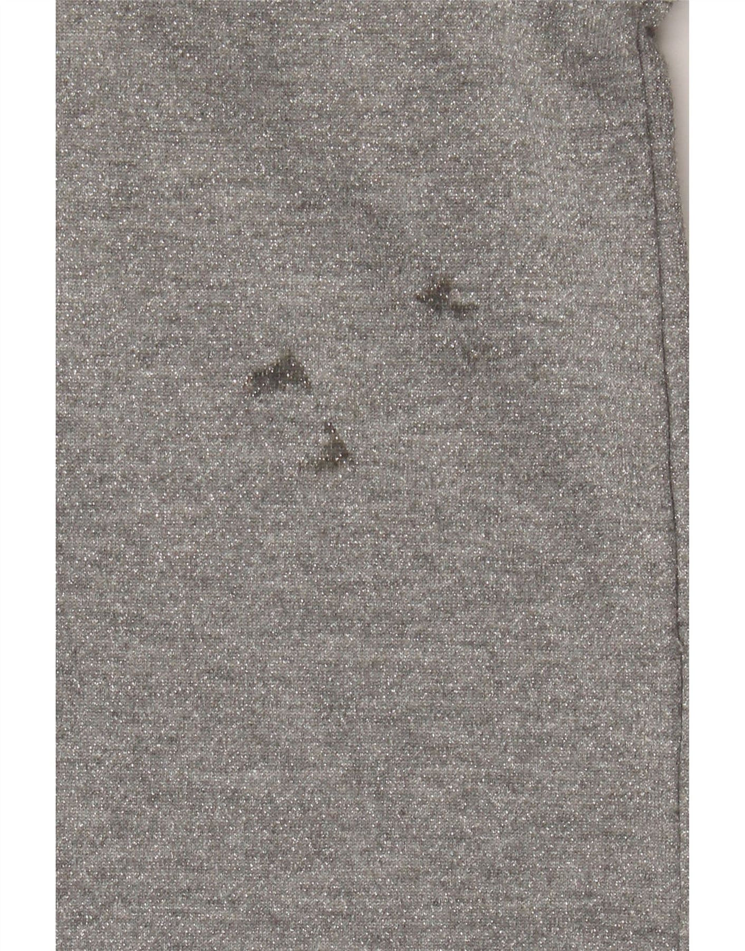 Maglione con cappuccio oversize grafico da donna DKNY UK 14 Poliestere grigio medio