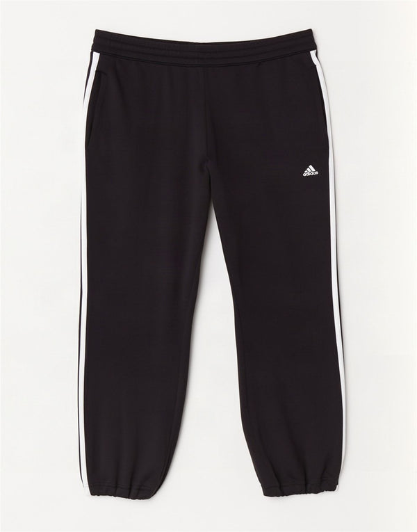 Pantaloni da tuta da donna Adidas Joggers UK 14 Large Nero Poliestere