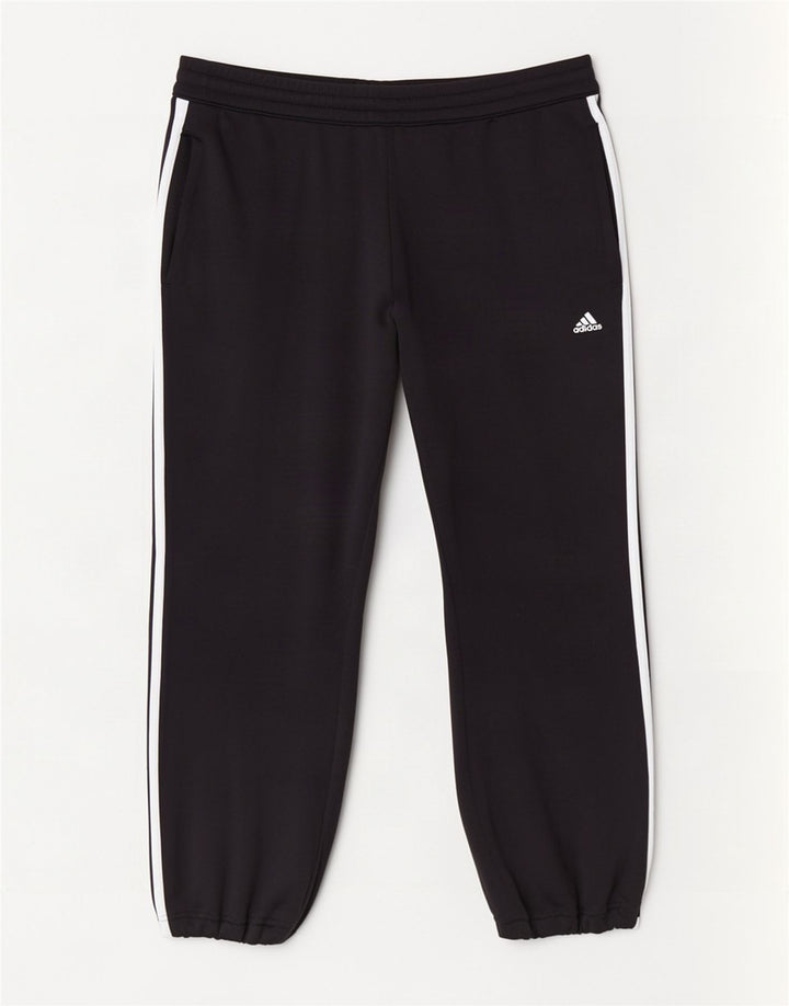 Pantaloni da tuta da donna Adidas Joggers UK 14 Large Nero Poliestere