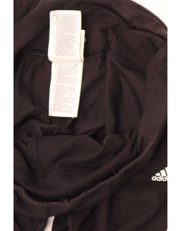 Leggings Adidas da donna UK 12/14 cotone nero medio
