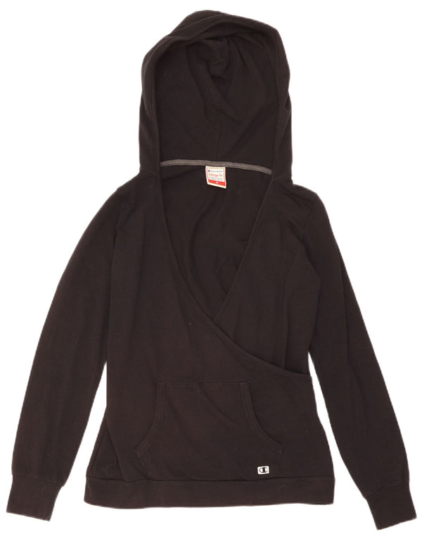 Maglione con cappuccio Champion da donna Heritage Fit UK 12 medio nero