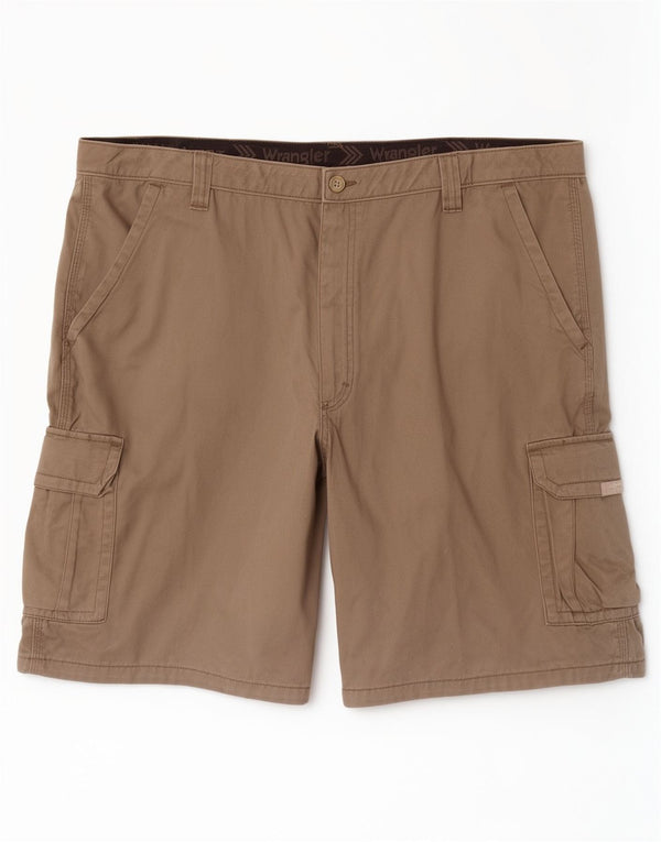 Pantaloncini cargo da uomo Wrangler XL W42 in cotone grigio