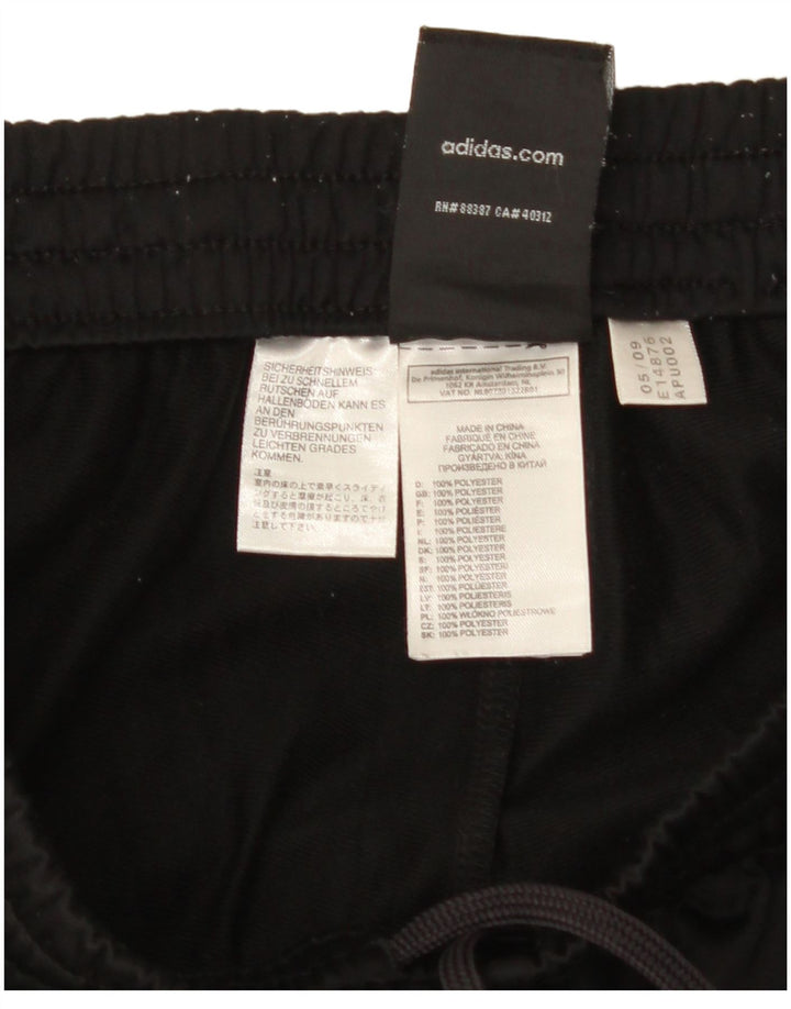 Pantaloni da tuta Adidas Clima 365 da uomo medio poliestere nero