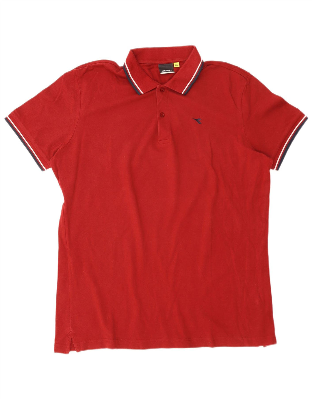 Polo DIADORA Uomo 2XL Bordeaux Cotone