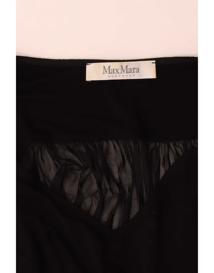 Camicetta da donna Max Mara Top UK 14 grande nera