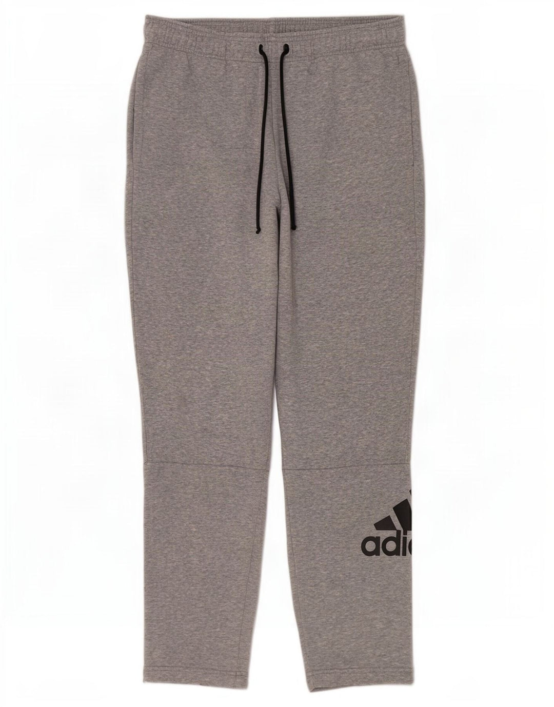 Pantaloni da tuta grafica da uomo Adidas Large in cotone grigio