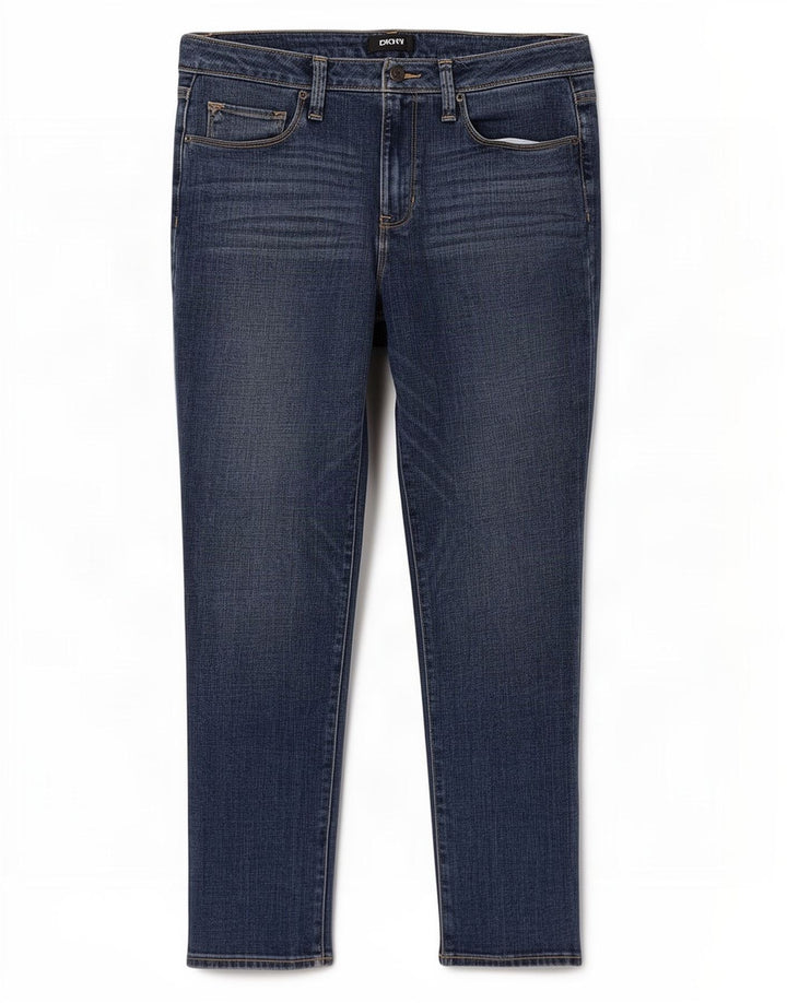 Jeans slim da donna Dkny W30 L27 cotone blu