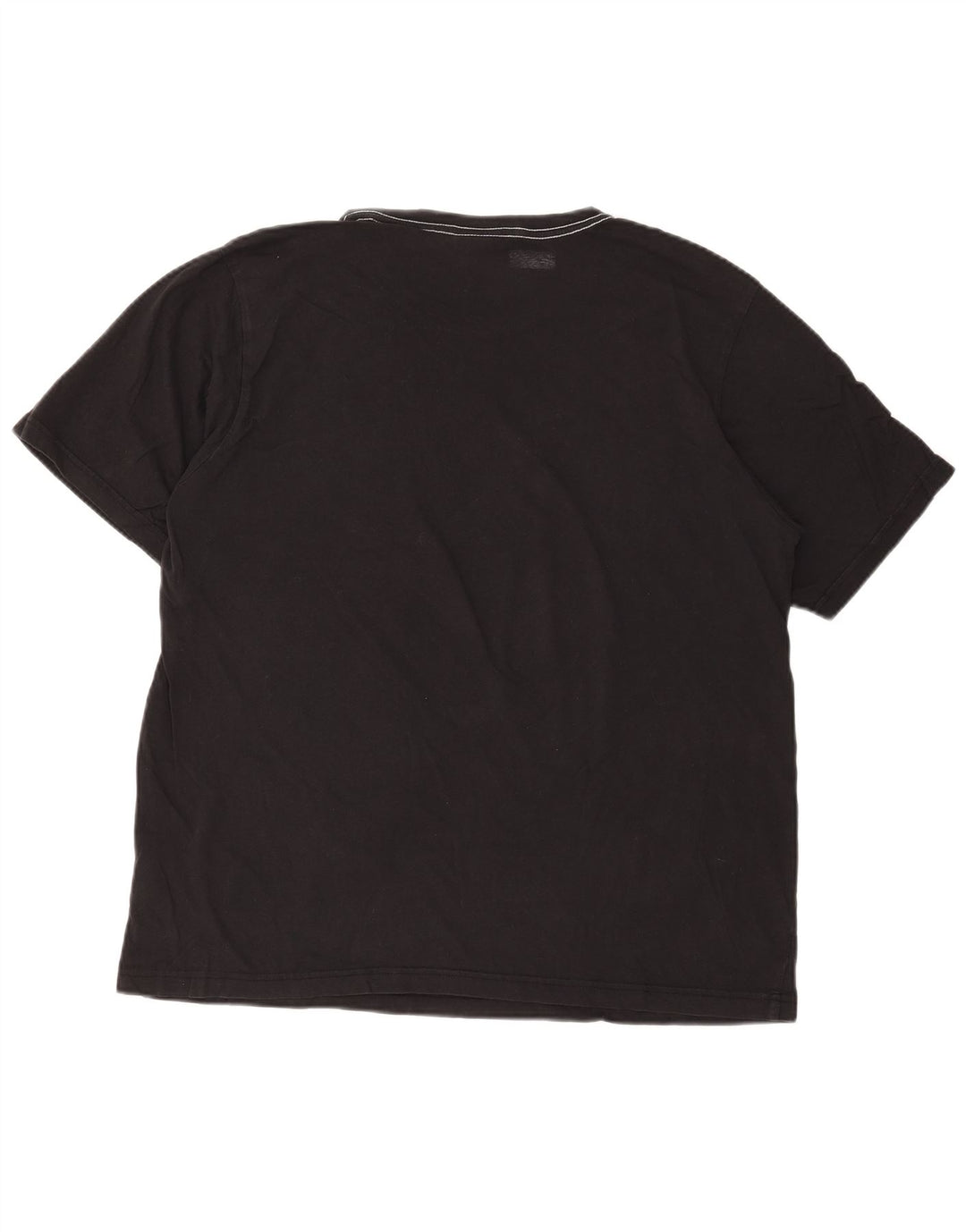 T-shirt grafica da uomo Zio Sam Top grande nera