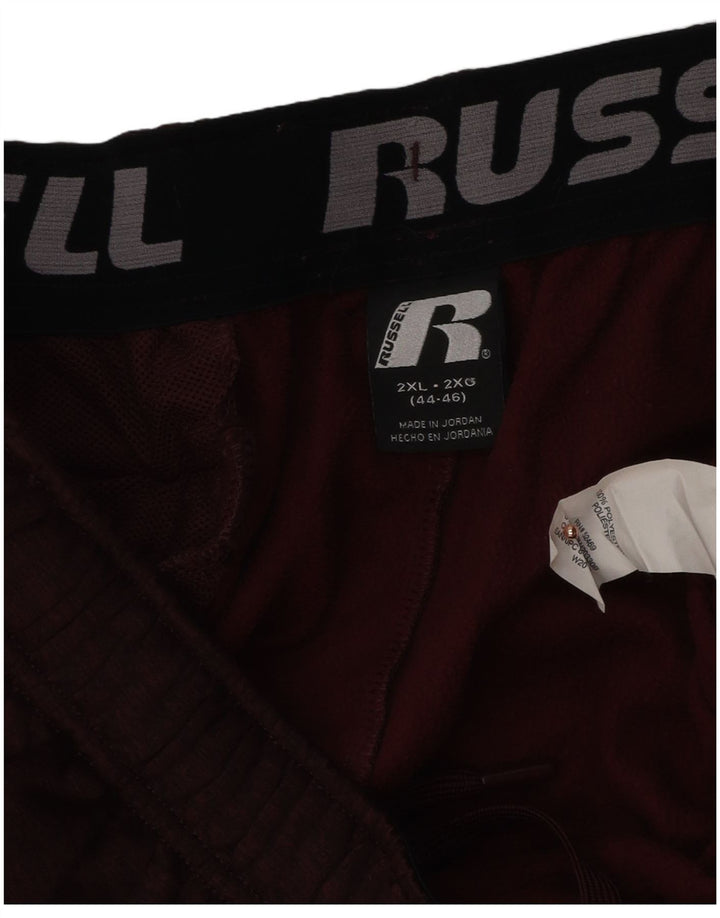 Pantaloni da tuta da uomo RUSSELL ATHLETIC 2XL poliestere marrone