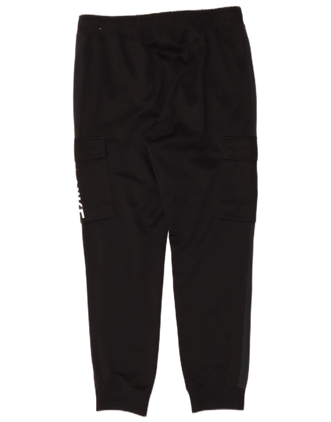 Pantaloni da tuta Nike Graphic Cargo da uomo, pantaloni da jogging, cotone medio nero