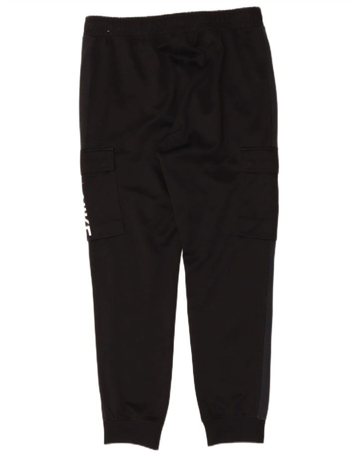 Pantaloni da tuta Nike Graphic Cargo da uomo, pantaloni da jogging, cotone medio nero