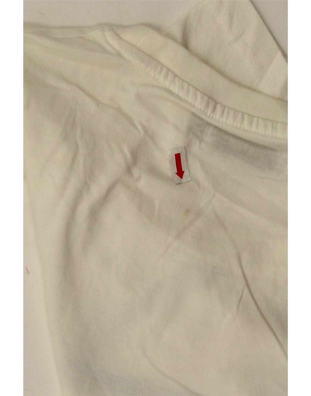JACK & JONES T-shirt da uomo grande in cotone a righe bianche