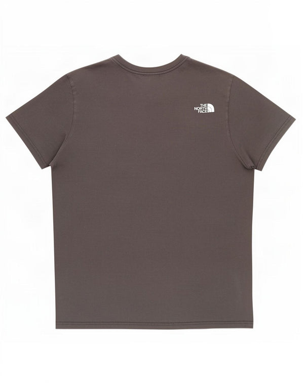 T-shirt grafica da uomo The North Face Top grande in cotone grigio