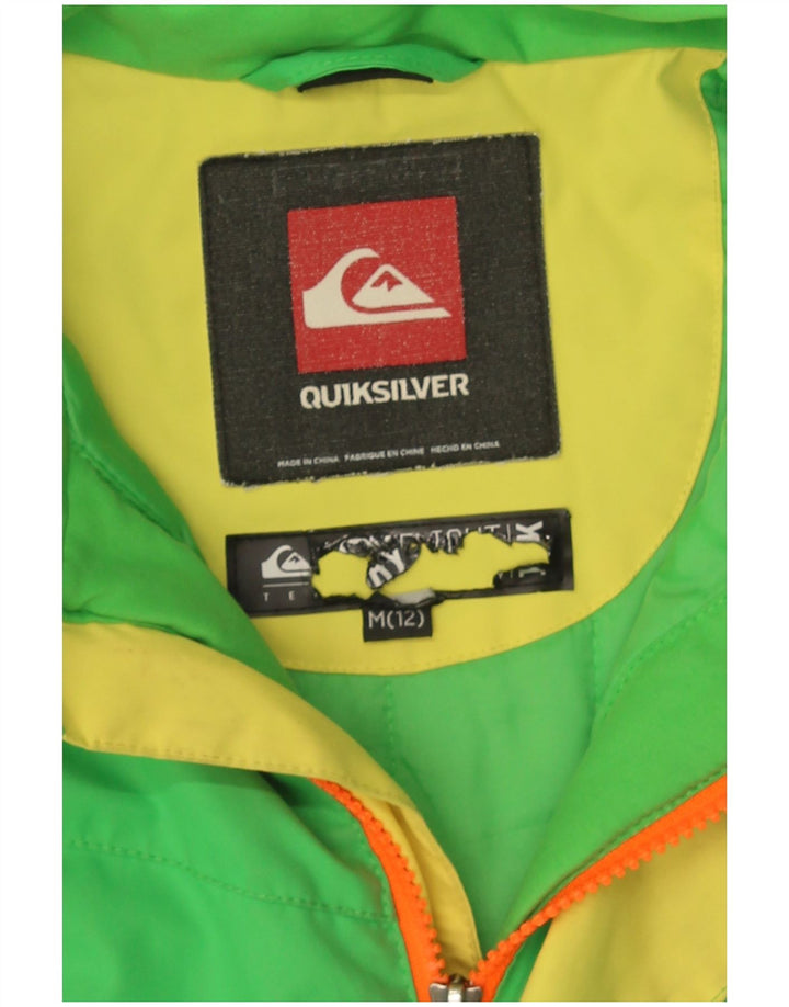 Giacca a vento Quiksilver da ragazzo 11-12 anni Colore verde medio