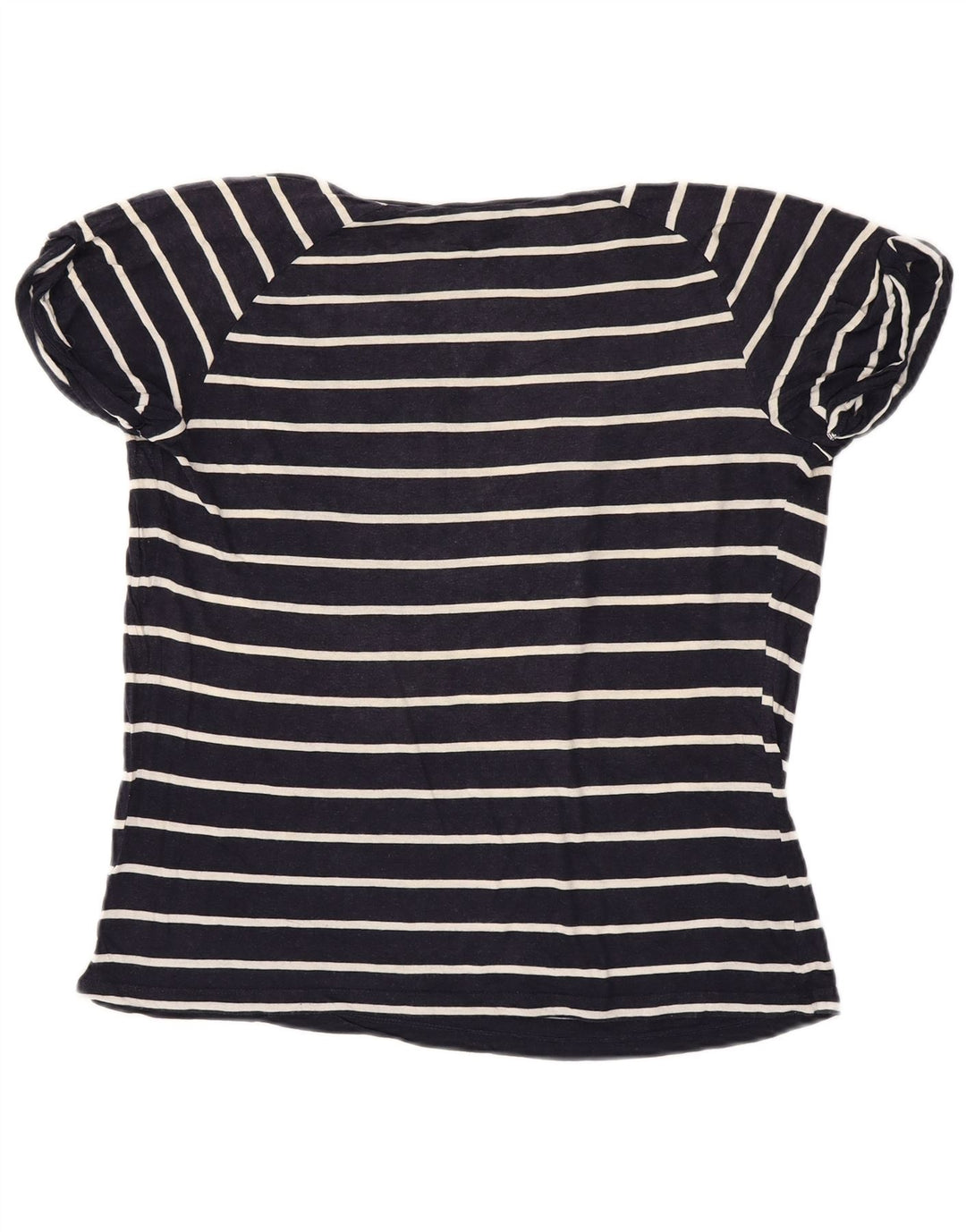 TOMMY HILFIGER T-shirt da donna Top UK 14 Medium Navy Blue Striped