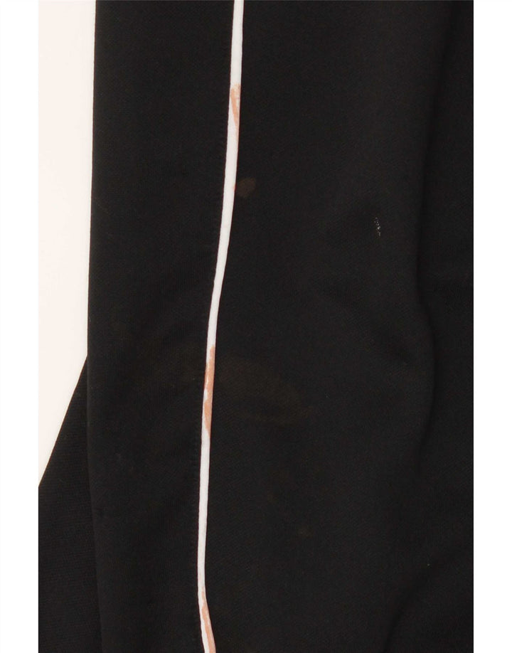 Pantaloni della tuta Adidas Climalite da ragazzo 13-14 anni in poliestere nero
