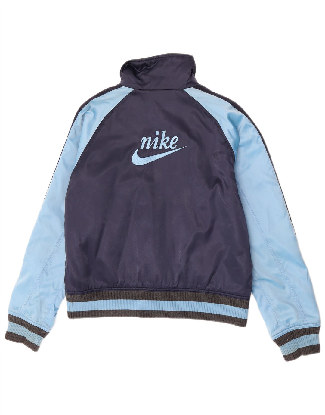 Giacca bomber da donna Nike UK 10/12 Medium Navy Blue Colourblock Sports