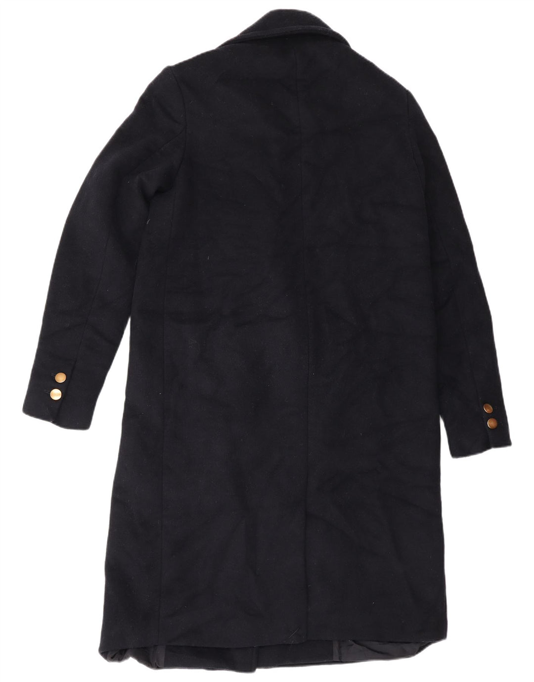 Cappotto doppiopetto da donna Zara UK 14 blu navy medio