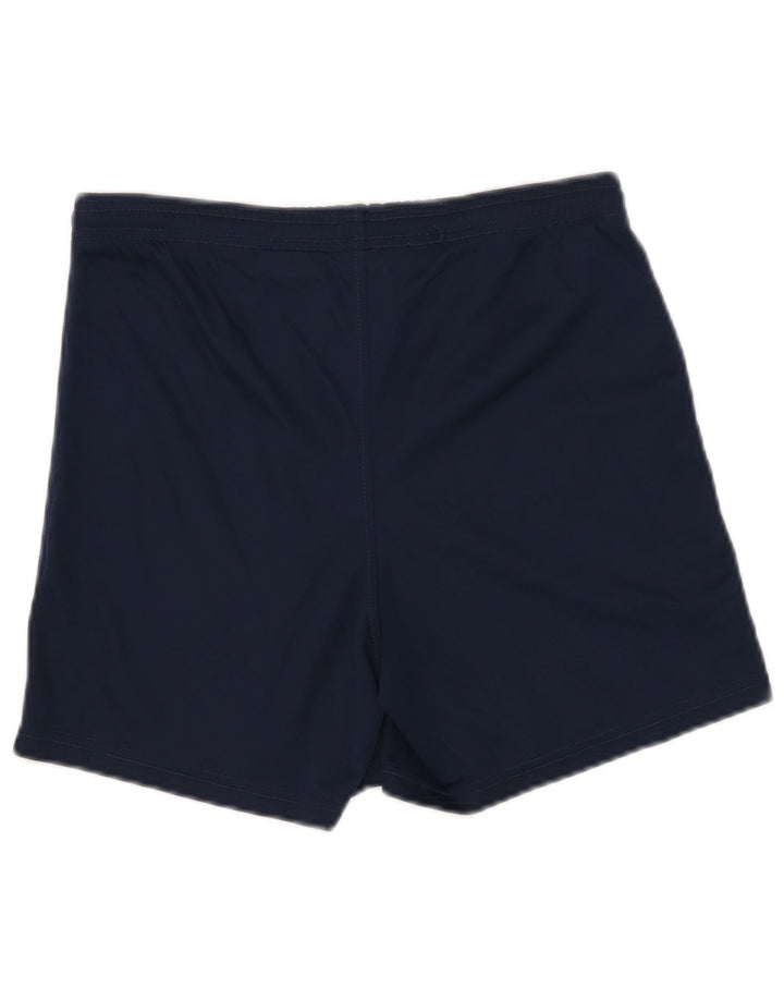 Pantaloncini sportivi Nike da ragazzo 12-13 anni Large in poliestere blu navy