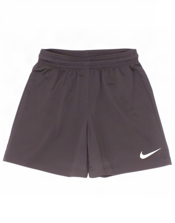 Pantaloncini sportivi Nike da ragazzo Dri Fit 8-9 anni piccoli in poliestere nero