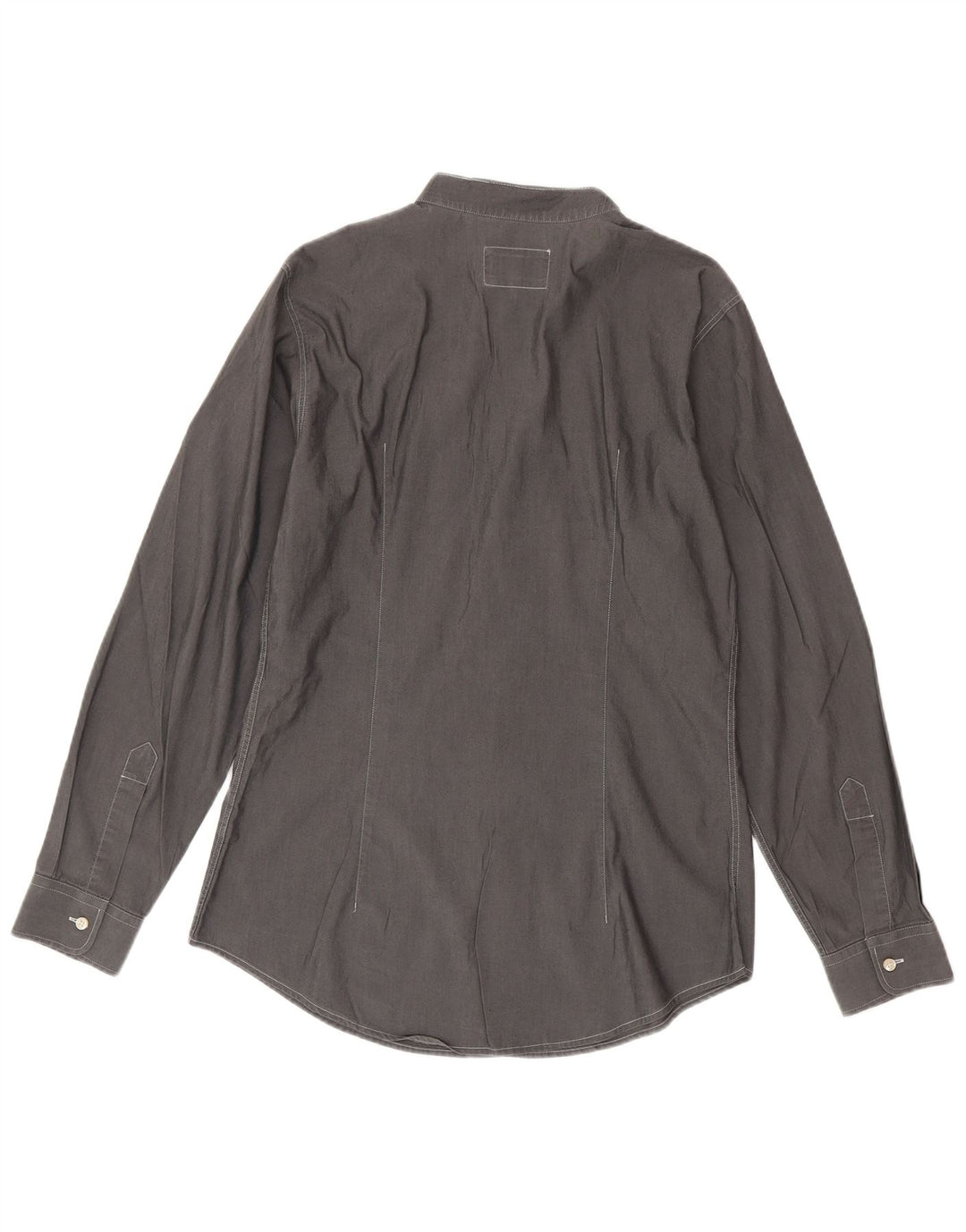 Camicia Armani Jeans Uomo Grande Grigia