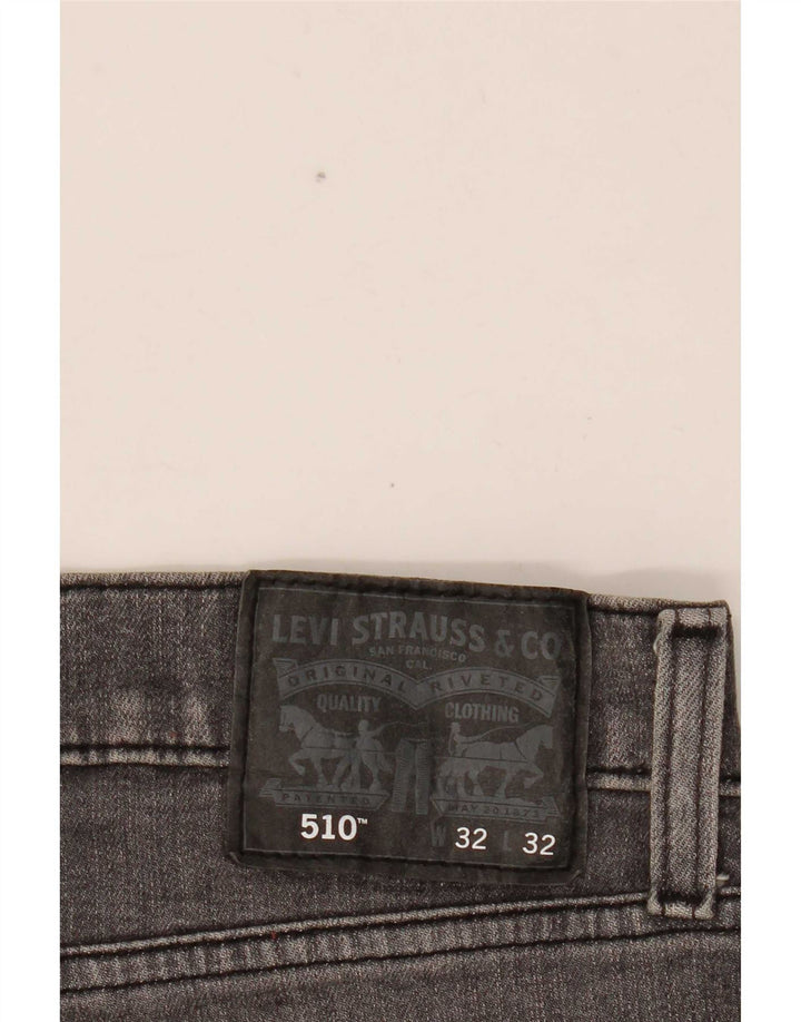 Jeans Levi's Uomo 510 Skinny W32 L32 Grigi