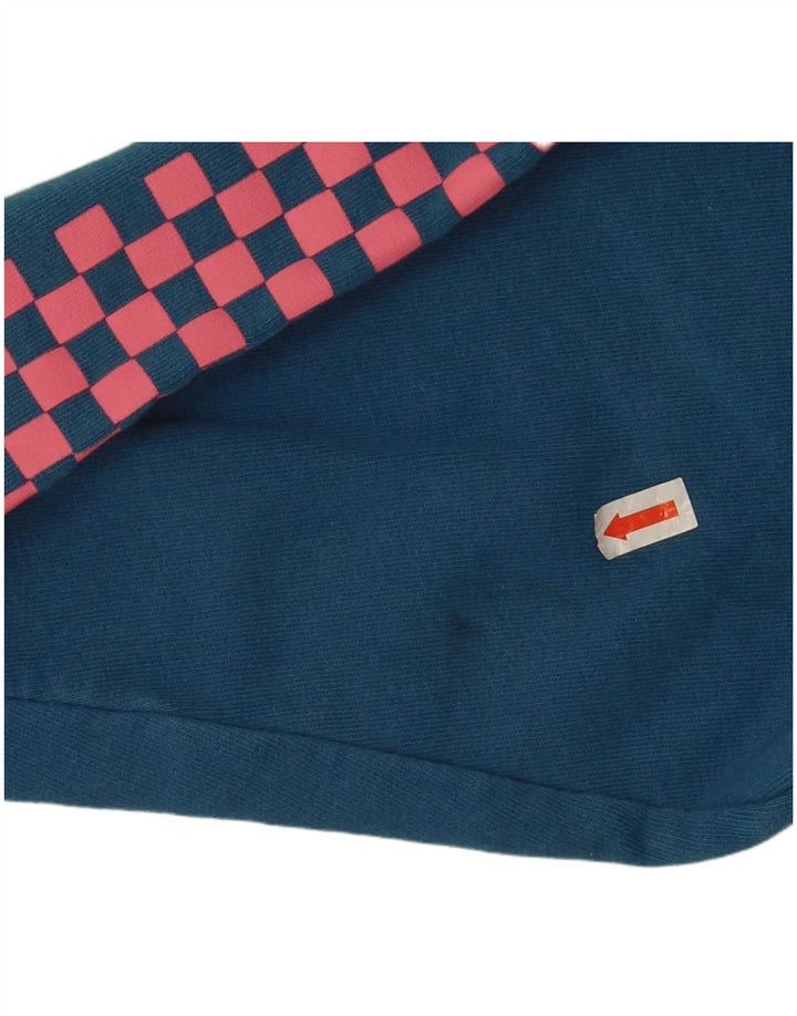 Felpa con grafica da uomo Vans, maglione, cotone blu medio
