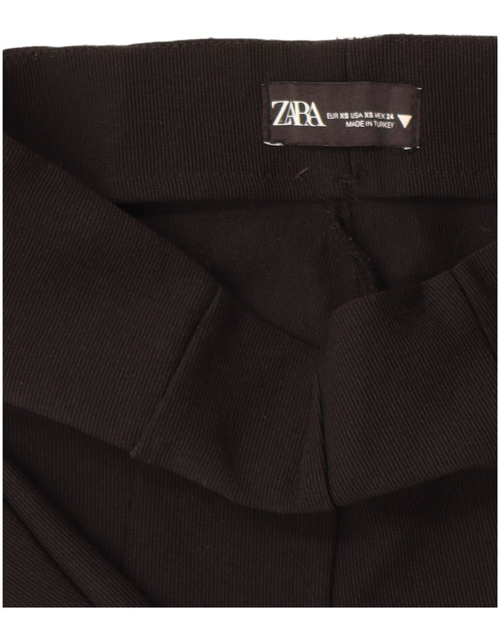 Leggings svasati da donna Zara UK 6 XS neri
