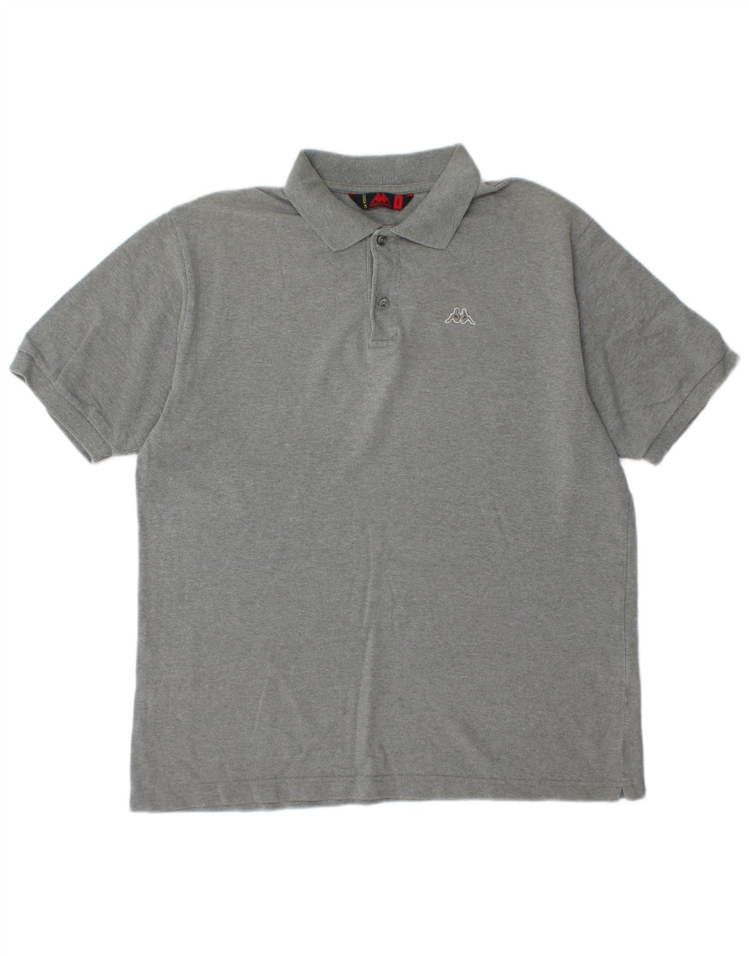 Polo Uomo KAPPA Large Grigio Cotone