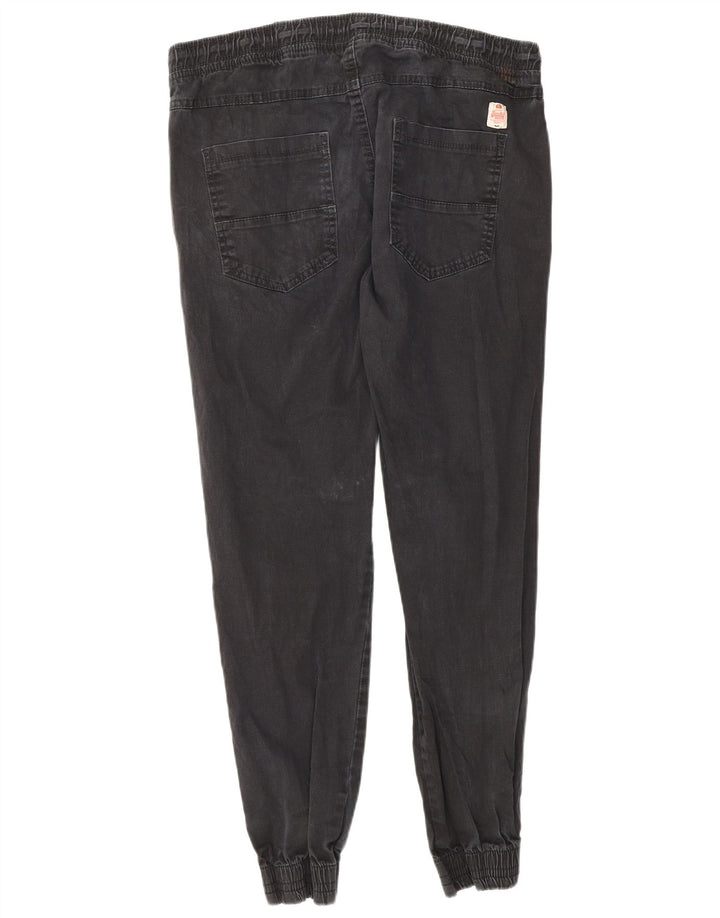 Pantaloni casual da jogging da uomo SUPERDRY W36 L30 cotone nero