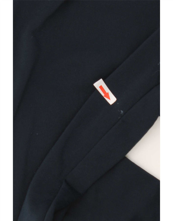 Pantaloni da tuta Nike da uomo, pantaloni da jogging, grandi, in poliestere blu navy