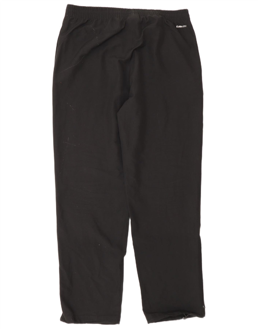 Pantaloni da tuta da uomo Adidas Large neri in poliestere