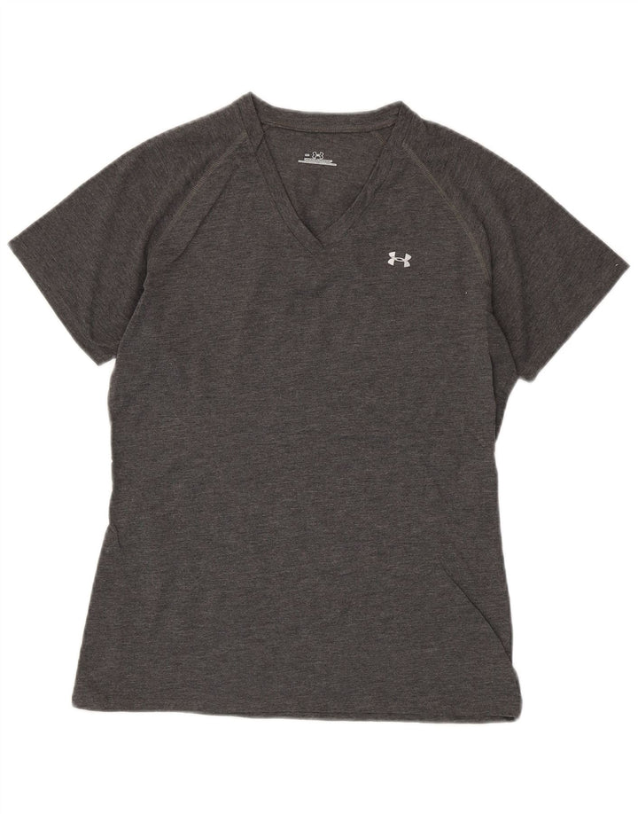 Maglietta da donna UNDER ARMOUR UK 12 Poliestere grigio medio