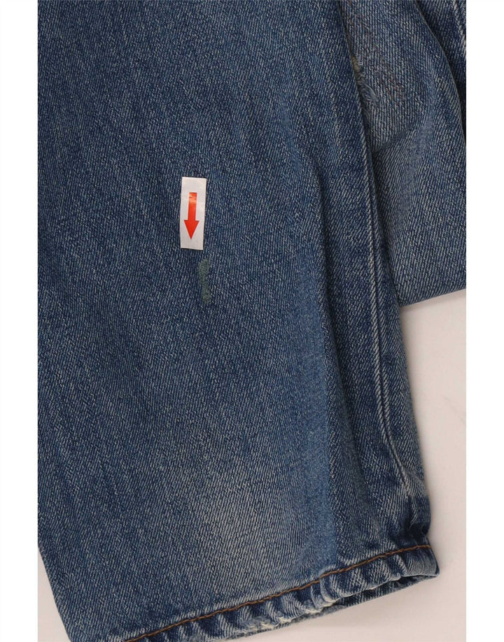Jeans slim effetto consumato da uomo Fat Face W32 L33 cotone blu