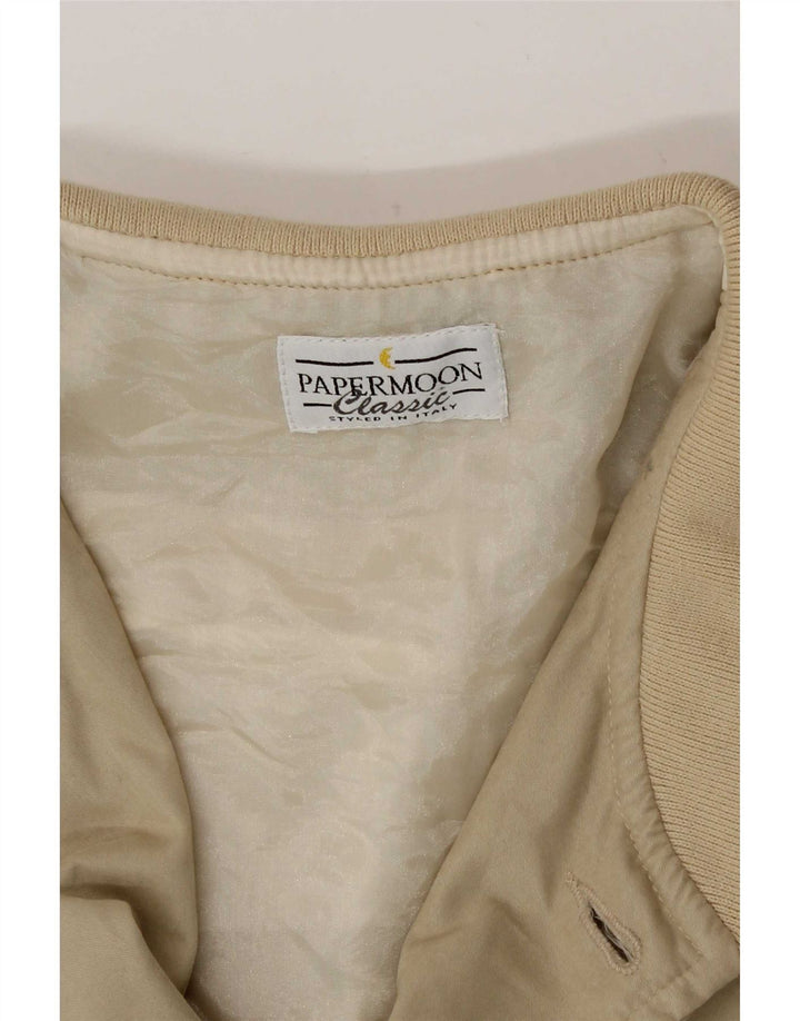 Giubbotto bomber da uomo Papermoon UK 38 Beige medio