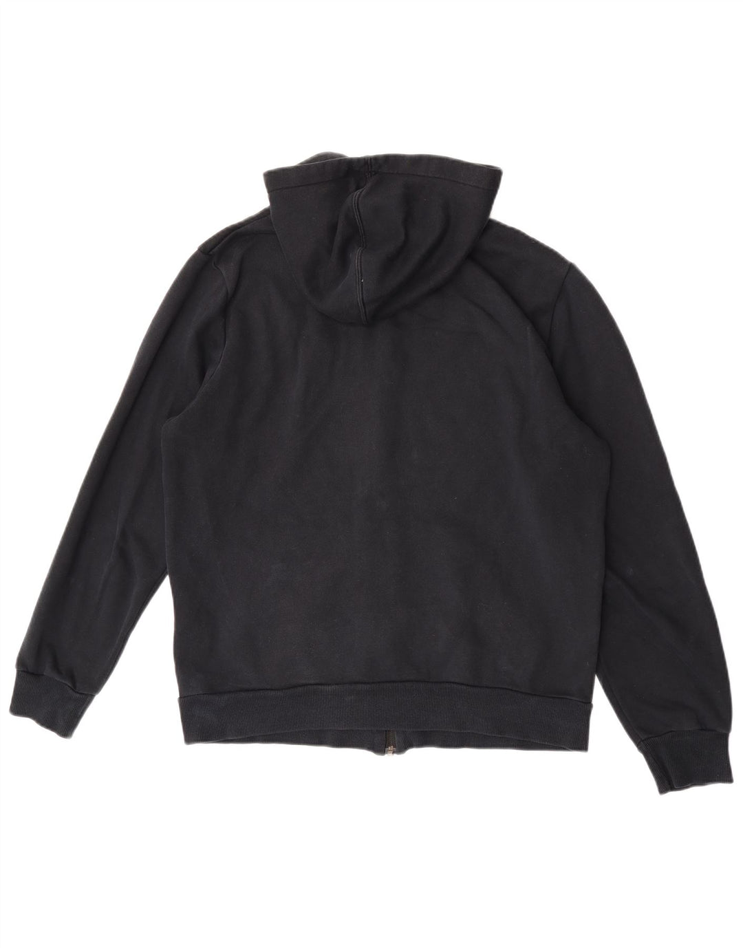 Felpa con cappuccio e zip da uomo Puma in cotone nero medio