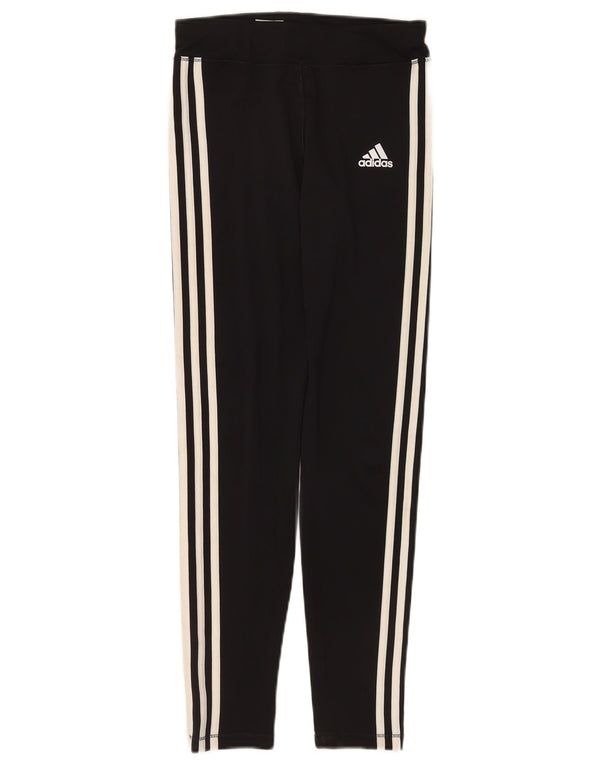 Leggings Adidas Climalite per ragazze 13-14 anni Large Nero Poliestere
