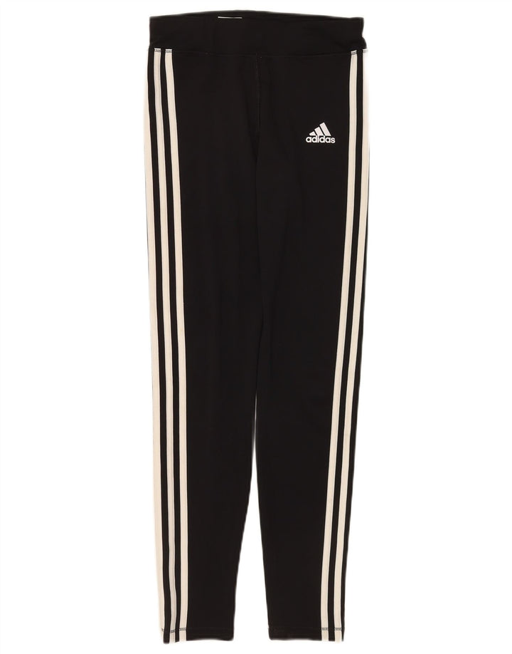 Leggings Adidas Climalite per ragazze 13-14 anni Large Nero Poliestere