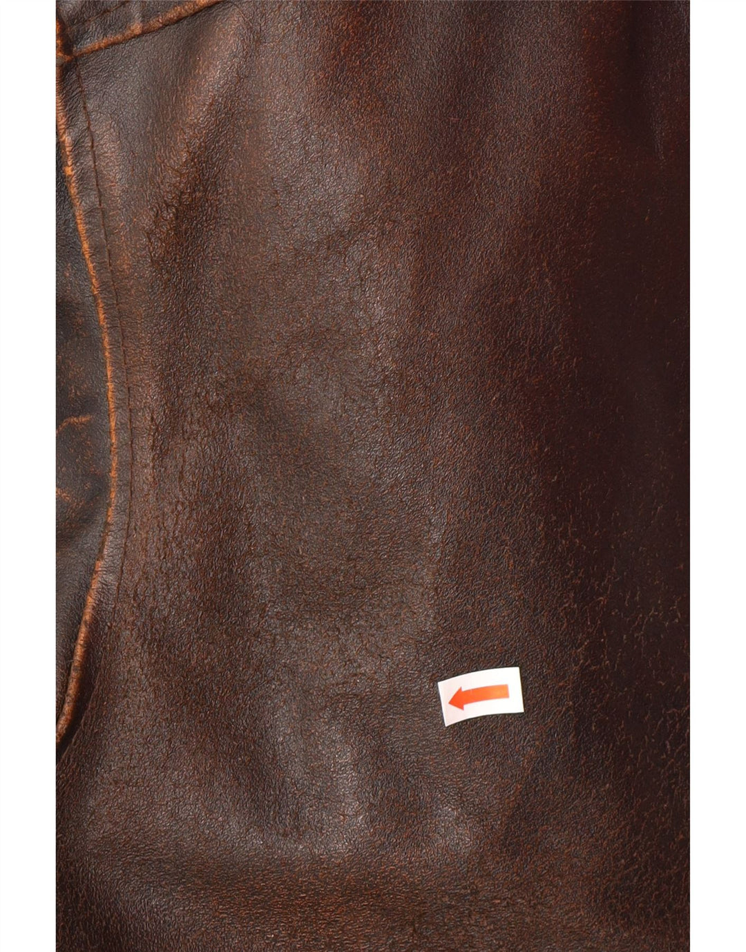 Giacca in pelle da uomo ALAN GORDON IT 52 XL in pelle marrone