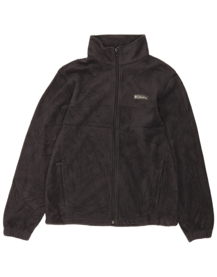 Giacca in pile da uomo Columbia UK 38 poliestere nero medio