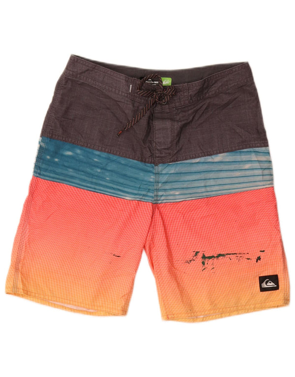 Pantaloncini da bagno Quiksilver per ragazzi 13-14 anni, multicolore
