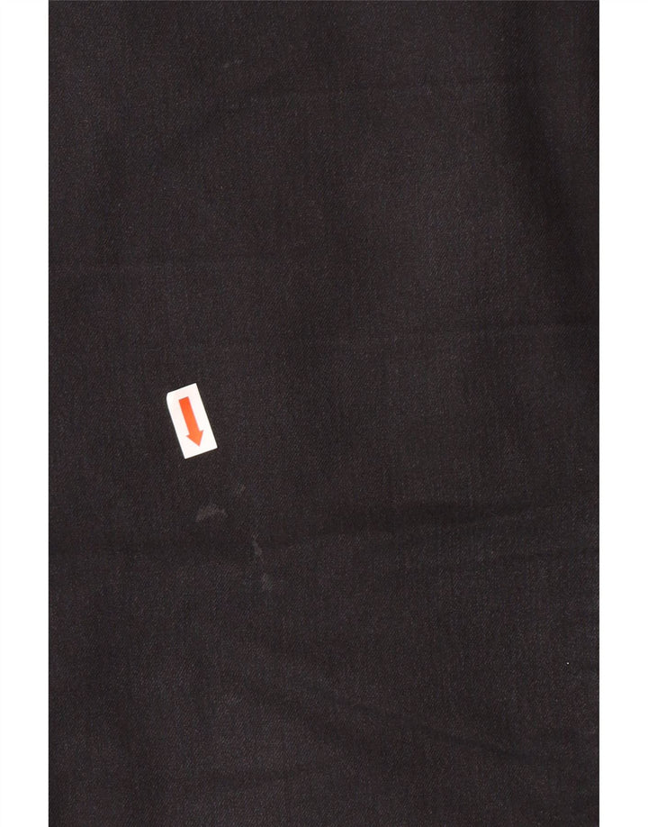 Jeans affusolati da donna ARMANI W29 L27 cotone nero