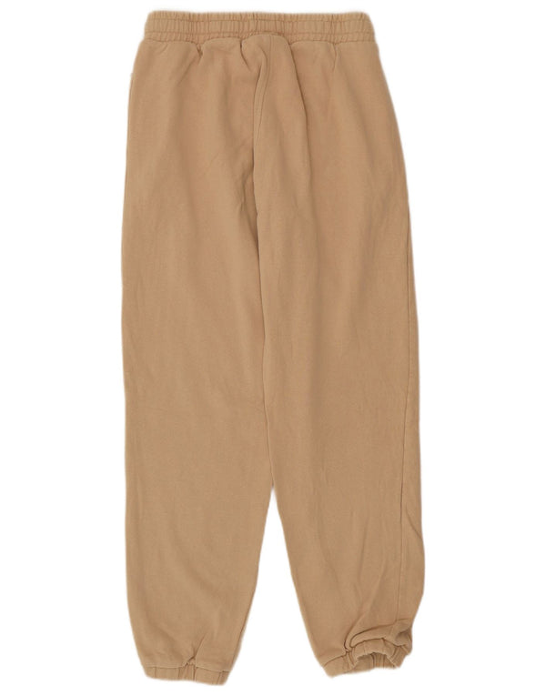 ADIDAS Womens Tracksuit Trousers Joggers UK 8 Small  Beige