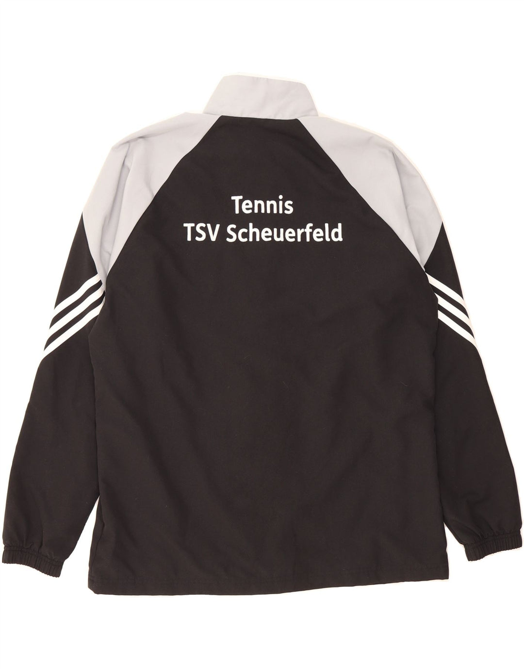 ADIDAS Mens TSV Coburg Scheuerfeld Tracksuit Top Jacket XL Black Vintage Adidas and Second-Hand Adidas from Messina Hembry 